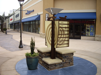 Wayfinding for Outlet Mall