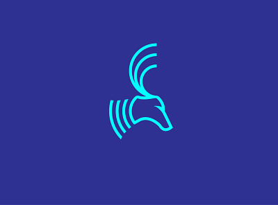 Dear signal design illustration logo