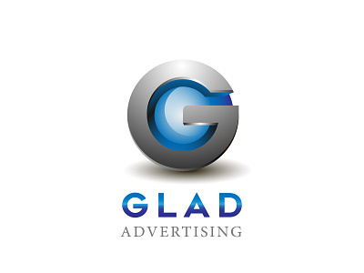 GLAD advertisng branding design illustration logo