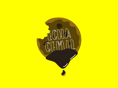 ECHA CEMIL app design flat icon logo shop snack