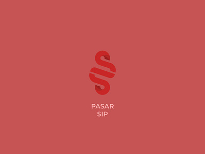 Pasar SIP Logo app branding design flat graphic design icon illustration logo