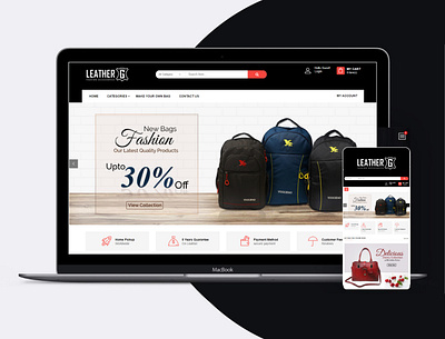 E-Commerce Website Design branding logo design mobile app design ui ux web design