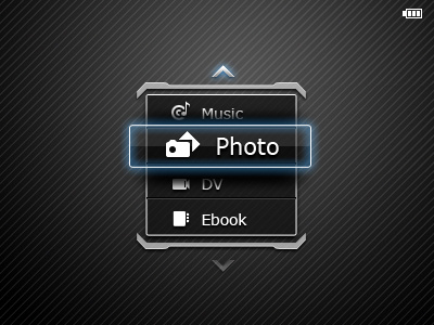 PMP Homescreen interface mobile ui