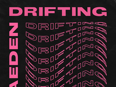 Drifting. coverart illustration