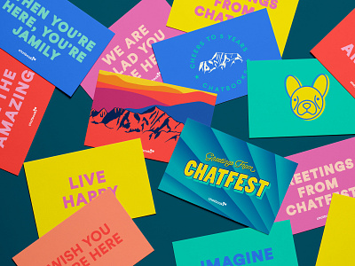 Chatfest Postcards
