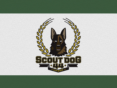 Scout Dog design illustration