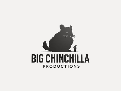 Big Chinchilla Logo design illustration