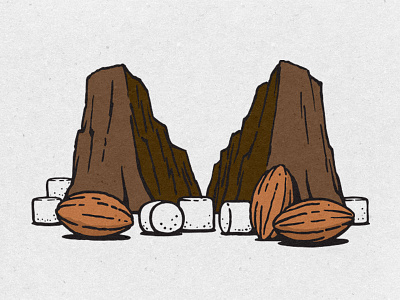 Rocky Road design illustration