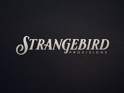 Strangebird Logo branding design illustration