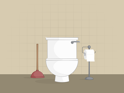 Shit Happens bathroom clean crap paper plunger poo poop shit sparkle stand toilet