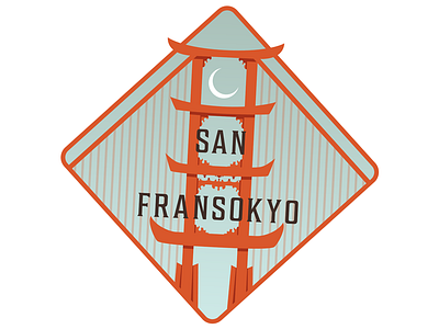 San Fransokyo big hero 6 francisco luggage san san fransokyo sticker