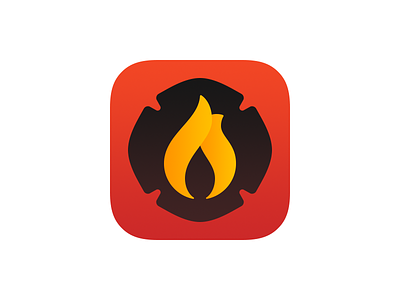 Dispatch App Icon app icon fire fire department icon ios maltese
