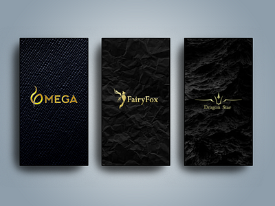 Brochures, with my logos