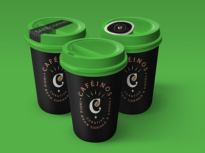 Coffee Cup Mockup with Safety Seal