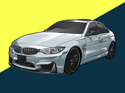 Car vector by Sukabumi_Draw on Dribbble