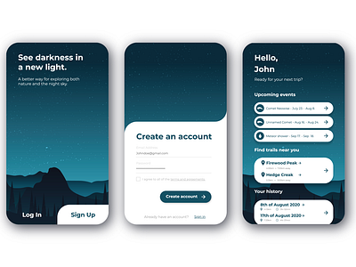 DailyUI #1 - Sign Up screen