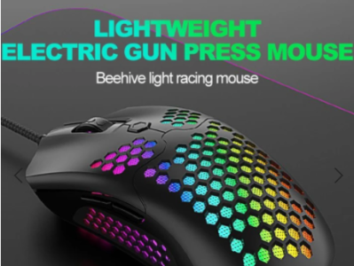 Ultralight Gaming Mouse Lightweight Wired For PC Gaming