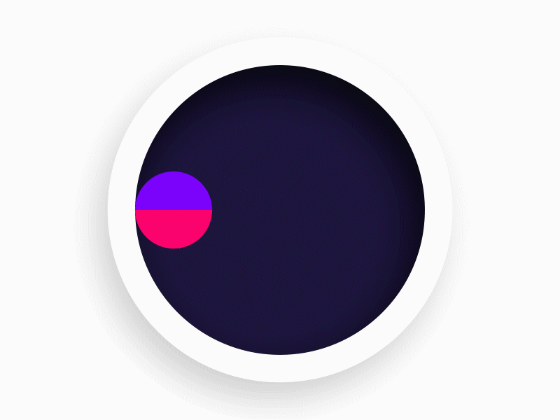 Back and Forth animation ball circle colorful motion motion graphics rolling shadows