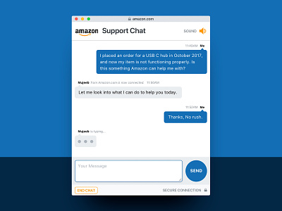 Chat live amazon customer service