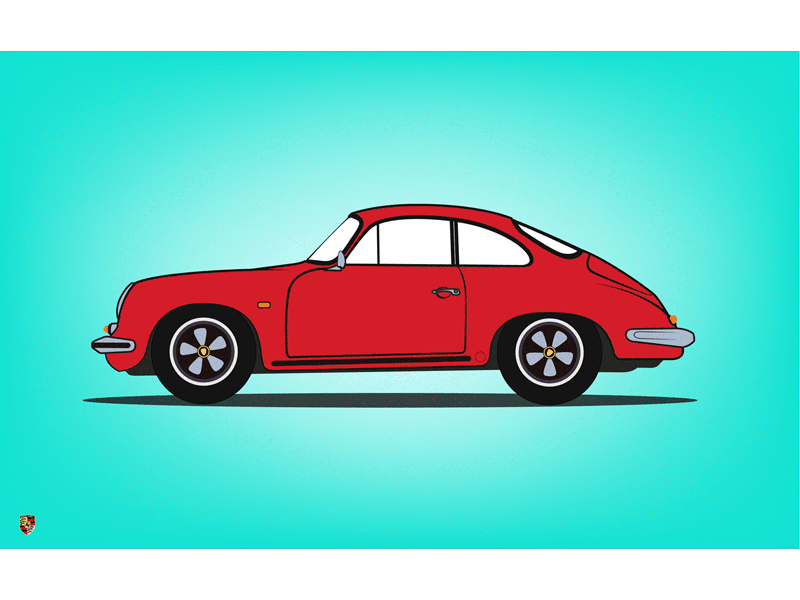 Classics austin healey car cars illustration jaguar porsche vector vector art