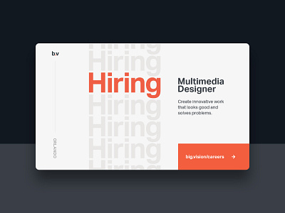 Join Our Team agency branding design designer hiring job multimedia print ui web