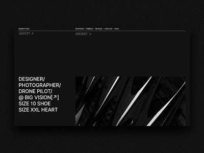 New site who dis black and white design typography ui ux web web design