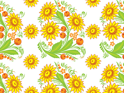 Floral Suflower Pattern