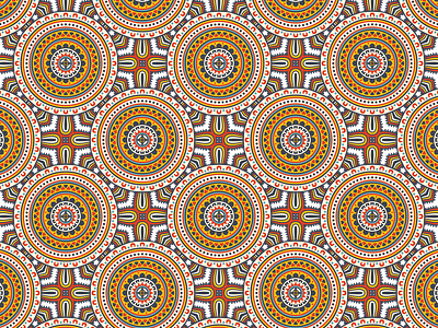 Round Colorful Pattern