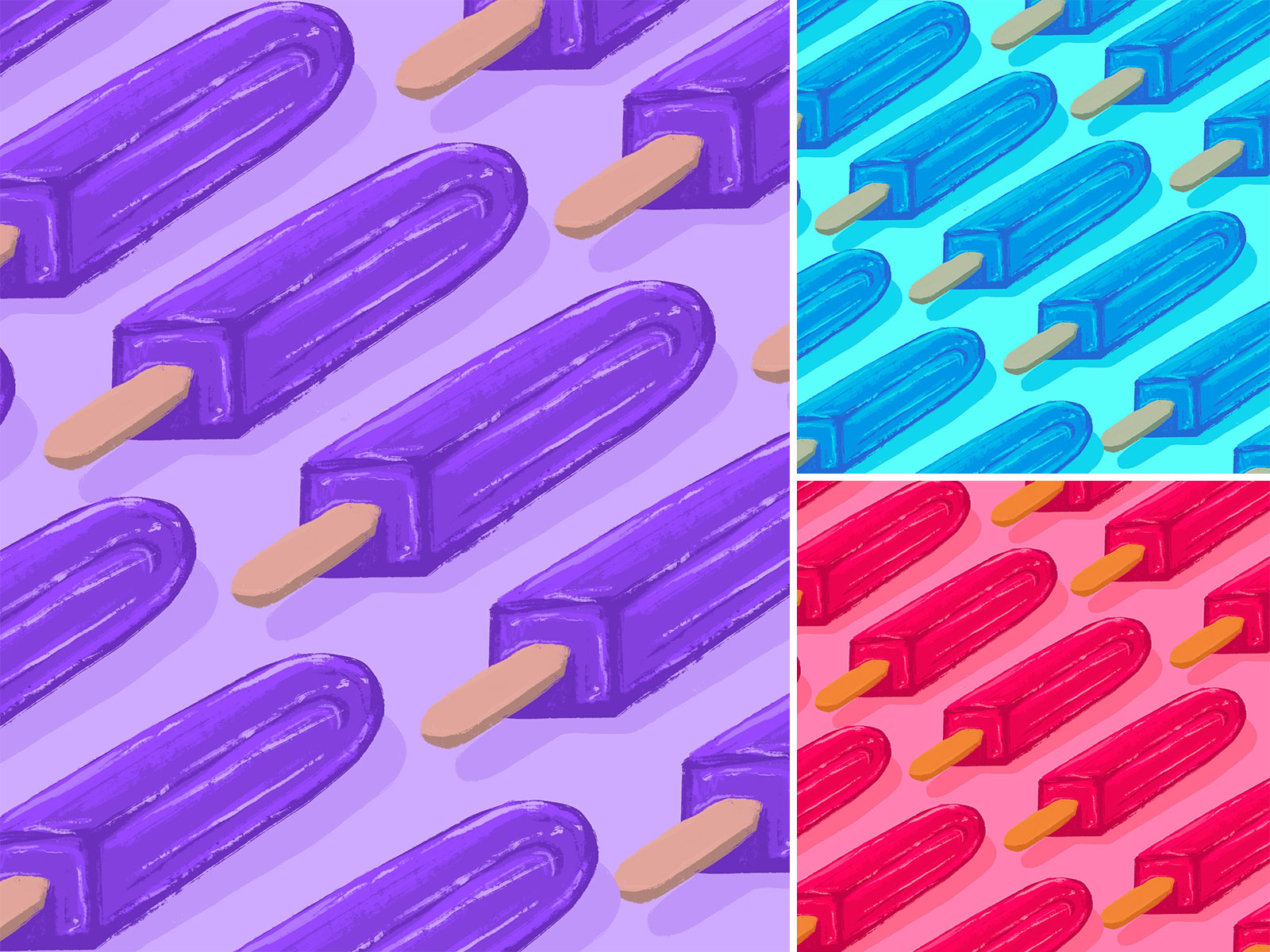 Popsicles By Alyssa Papachristos On Dribbble