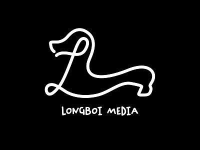 longboi media branding design graphic design logo logo design media media logo vector