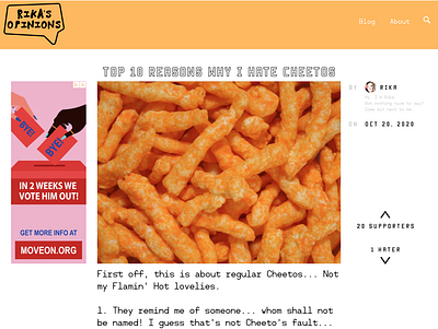 035 cheetos dailyui design figma figma design ui web