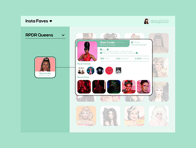 045 dailyui design dragrace figma figma design rpdr ui web