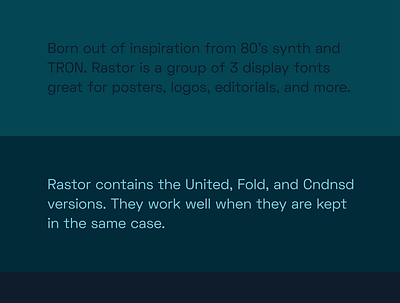 RASTOR-02 font