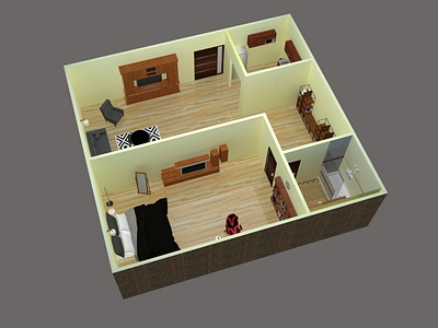 3D floor plan