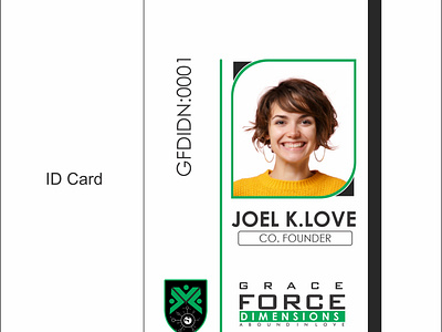 Grace Force Dimensions ID CARD