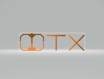 OTX Lite app branding design logo vector