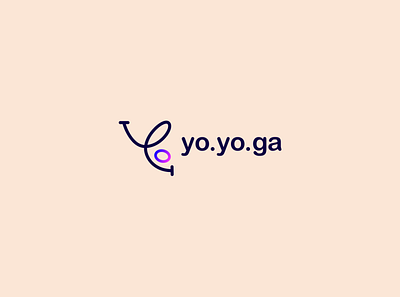 yo.yo.ga logo design logo logomachine vector yoga