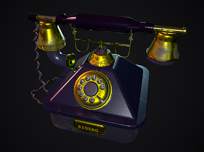 Yes, it's another phone. 3d 3dart art phone props telephone