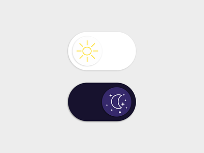 #DailyUI #015 - on/off switch 015 app daily 100 challenge daily ui dailyui dailyuichallenge dark day design light light dark theme mobile mobile ui night on off on off switch theme toggle ui ux