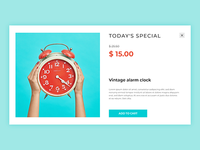 #DailyUI #036 - Special Offer