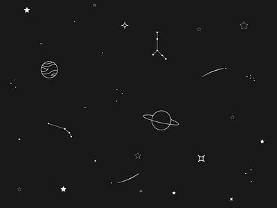 #DailyUI #059 - Background Pattern 059 adobe illustrator background constellation daily ui dailyui galaxy illustration illustrator pattern planet stars ui vector