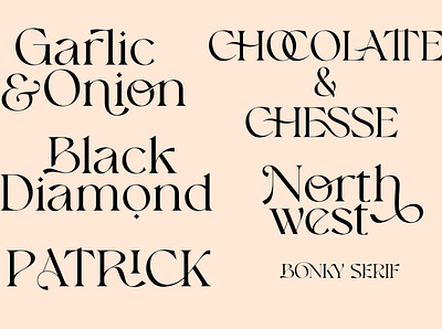 Bonky Serif branding chrismast font daily type decorative font display font elegant font graphic design lettering ligature logo logo design logotype luxury modern vintage sansakerta typeface typography