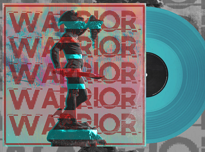 Warrior Album Cover album album art album artwork album cover album cover art album cover design edm edm album edm album cover hiphop album poster poster art poster artwork poster design