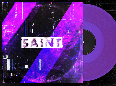 Saint Neon Album Cover album album art album artwork album cover album cover art album cover design design edm edm album edm album cover