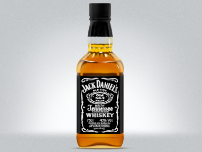Jack bottle glass icon