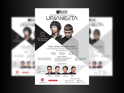 URBANIESTA art banner branding design digital flyer infographic invitation logo poster website