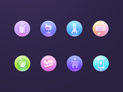 Food Delivery Icons