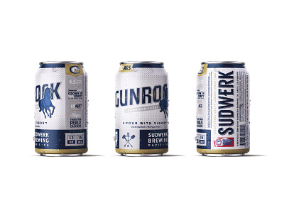 Sudwerk Brewing - Gunrock American Lager candesign craftbeer package design packaging packaging design packagingdesign sudwerk uc davis