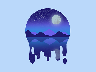 Night Sky Illustration