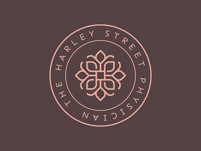 Harley Street Physician identity & website branding design illustration logo logos vector